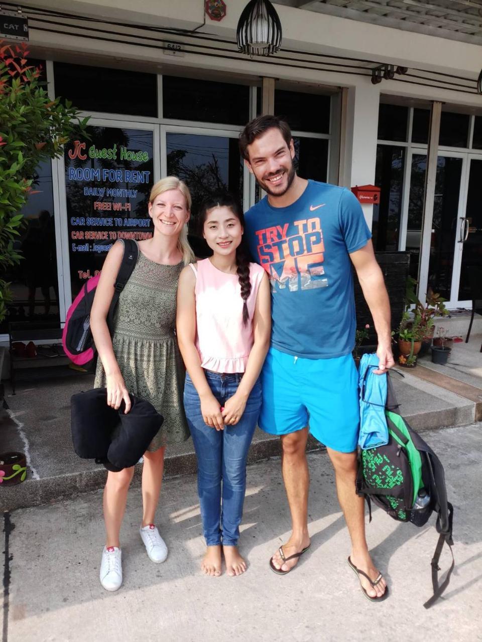 Jc Guesthouse @ Suratthani Airport Surat Thani Exterior foto
